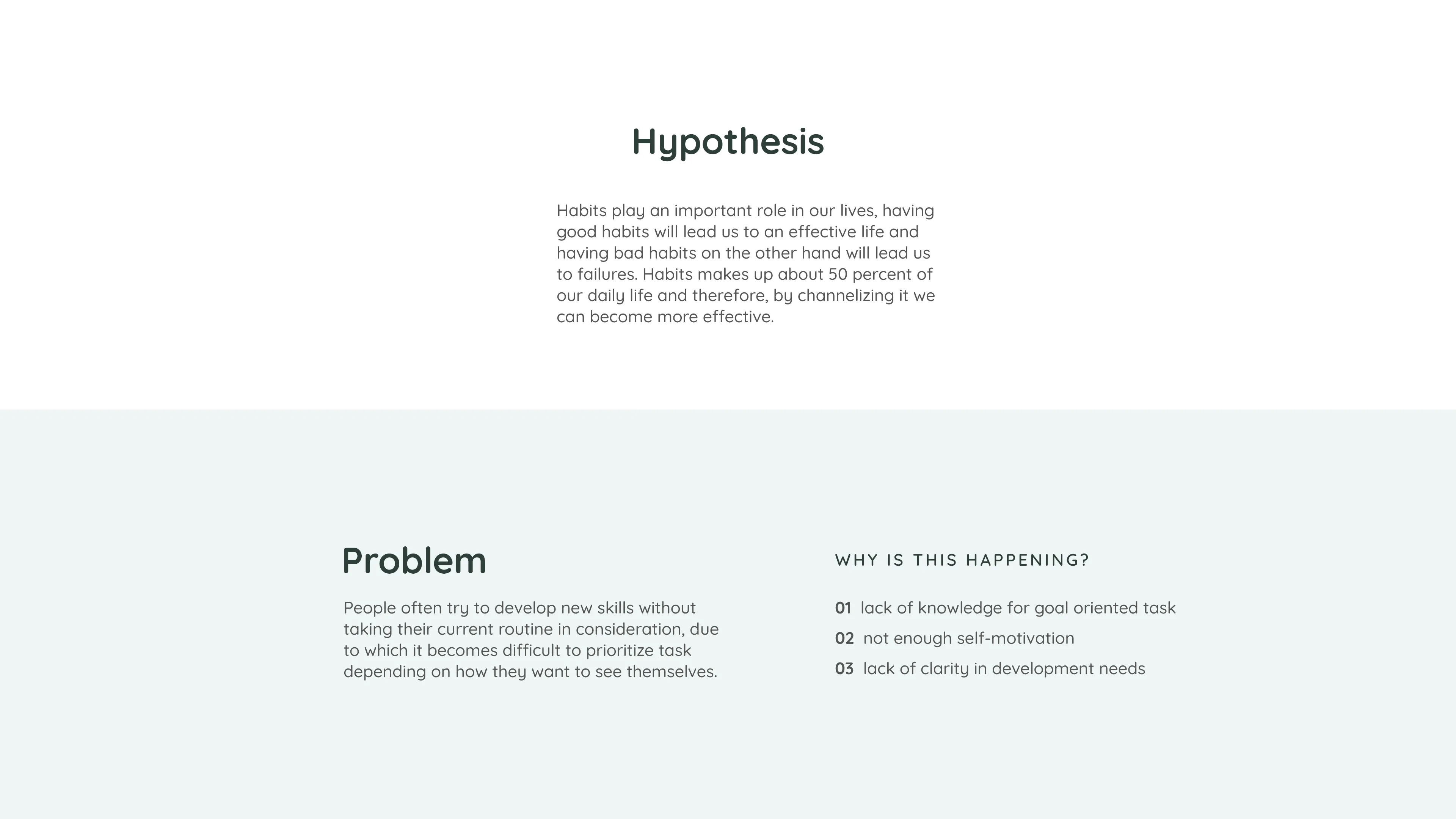 Habitua — screen 3