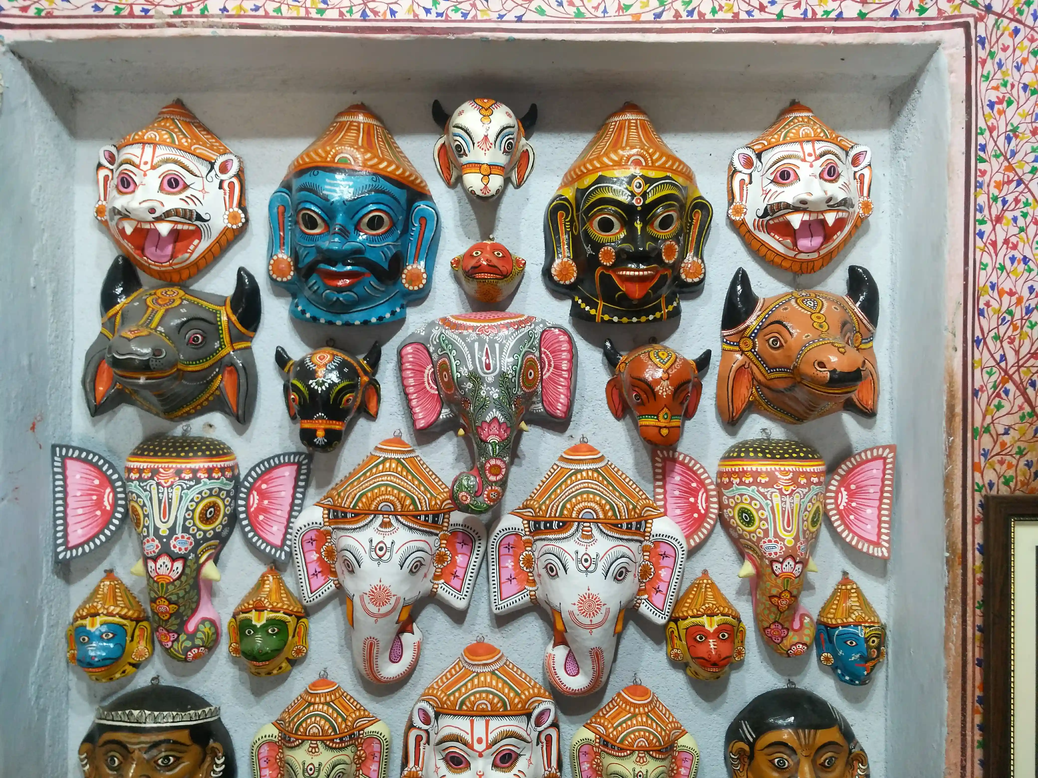 Finished mask expression