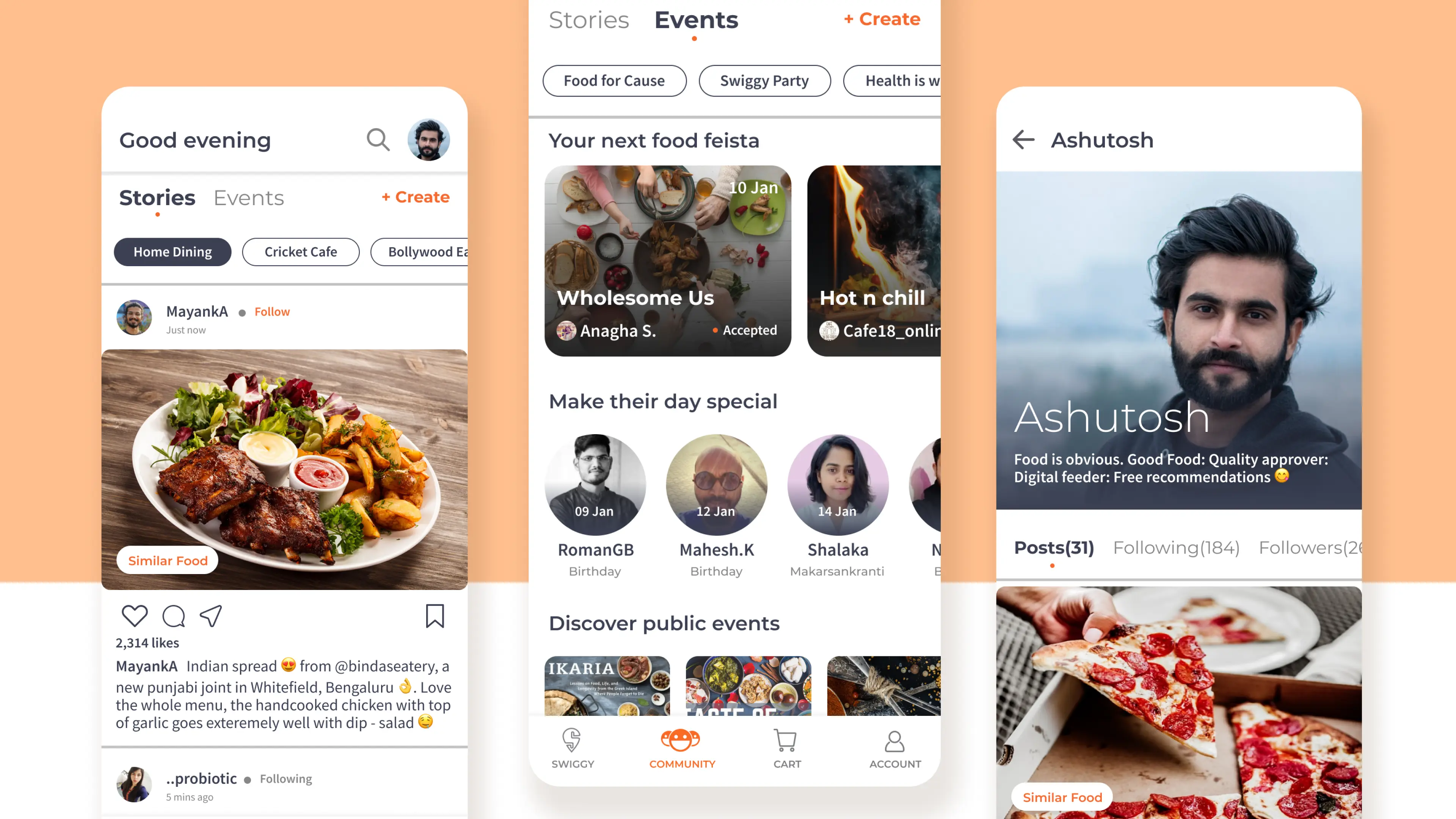 Capsuled UX — Swiggy