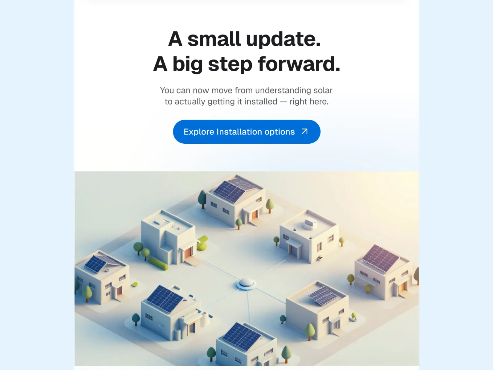 Email post-estimate report